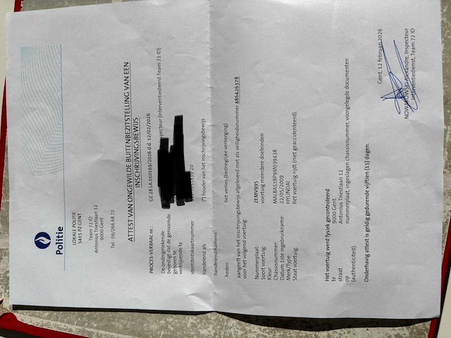 2009 hyundai i20 personenauto - afbeelding 14 van  20