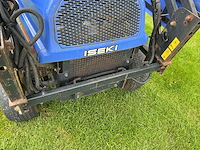 2009 iseki frontmaaier met hoogkipbak - sfh240 - ride on lawn mower - 2009 - afbeelding 10 van  18