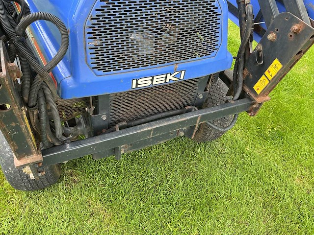 2009 iseki frontmaaier met hoogkipbak - sfh240 - afbeelding 22 van  36
