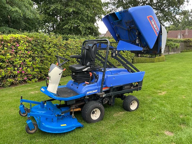 2009 iseki frontmaaier met hoogkipbak - sfh240 - afbeelding 1 van  36