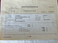 2009 iveco daily vrachtwagen hydraulische laadklep - tachograaf - 3 pers - afbeelding 42 van  54