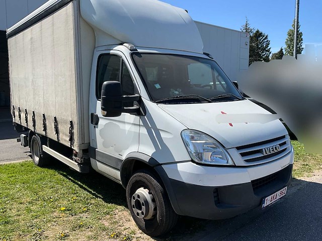 2009 iveco daily vrachtwagen hydraulische laadklep - tachograaf - 3 pers - afbeelding 54 van  54