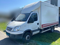 2009 iveco daily vrachtwagen hydraulische laadklep - tachograaf - 3 pers - afbeelding 1 van  57