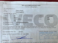 2009 iveco daily vrachtwagen hydraulische laadklep - tachograaf - 3 pers - afbeelding 44 van  57