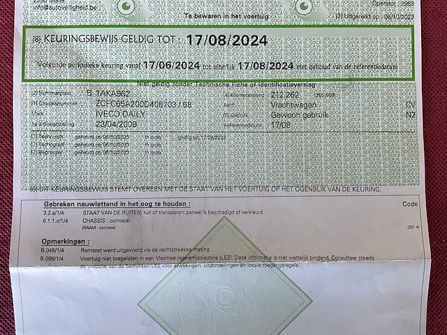 2009 iveco daily vrachtwagen hydraulische laadklep - tachograaf - 3 pers - afbeelding 47 van  57