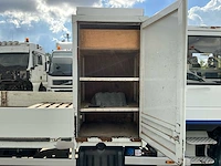 2009 iveco eurocargo 90e18 / 90e / 3.4 4x2 vrachtwagen dubbele cabine met open laadbak en materiaalkoffer - afbeelding 20 van  45