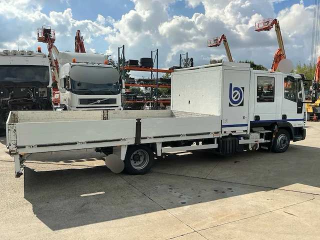 2009 iveco eurocargo 90e18 / 90e / 3.4 4x2 vrachtwagen dubbele cabine met open laadbak en materiaalkoffer - afbeelding 42 van  45