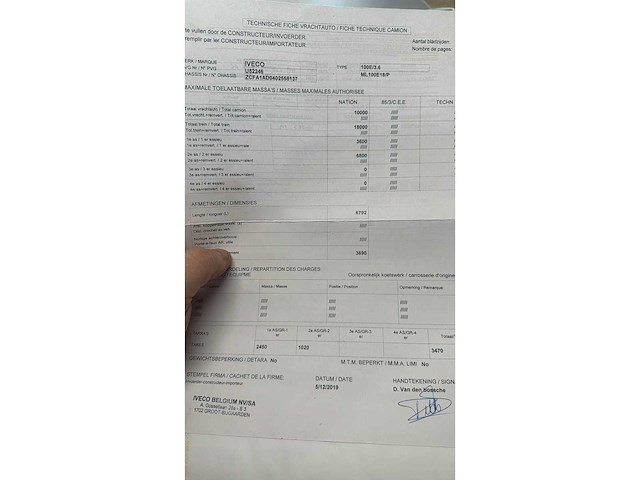 2009 iveco eurocargo takelwagen - afbeelding 30 van  31