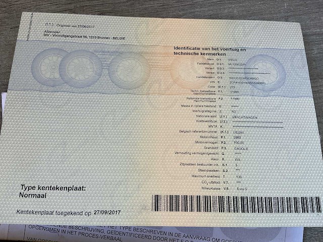 2009 iveco eurocargo vrachtwagen - afbeelding 19 van  32