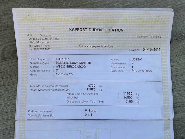 2009 iveco eurocargo vrachtwagen - afbeelding 24 van  32