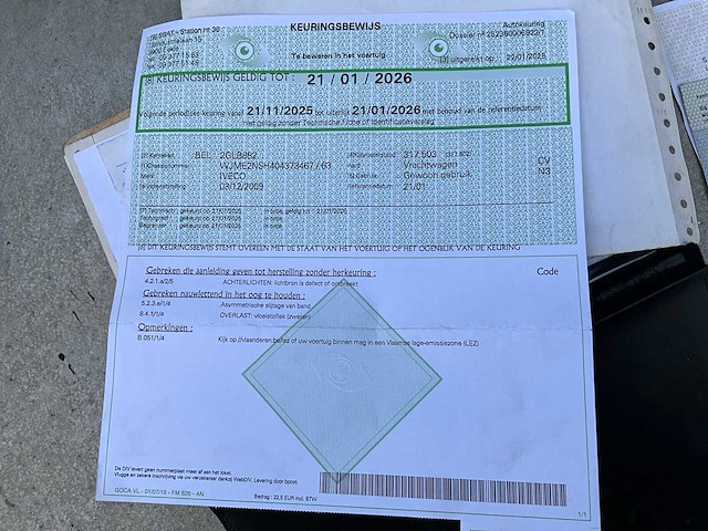 2009 iveco stralis vrachtwagen - afbeelding 30 van  41