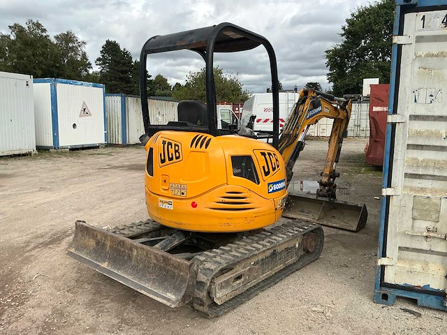 2009 jcb 8025 minigraafmachine - afbeelding 12 van  20