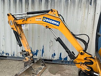2009 jcb 8025 minigraafmachine - afbeelding 16 van  20
