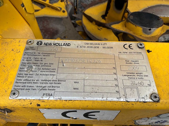 2009 kemper - new holland fi470 mais coupe voor veldhakselaar - afbeelding 4 van  4