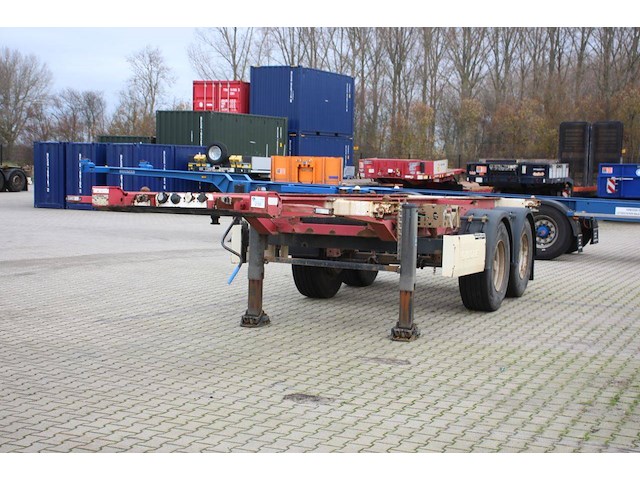 2009 krone 20ft chassis - afbeelding 1 van  1