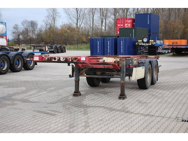 2009 krone 20ft chassis - afbeelding 1 van  1