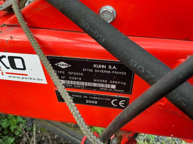 2009 kuhn hooischudder overig voertechniek - afbeelding 11 van  21