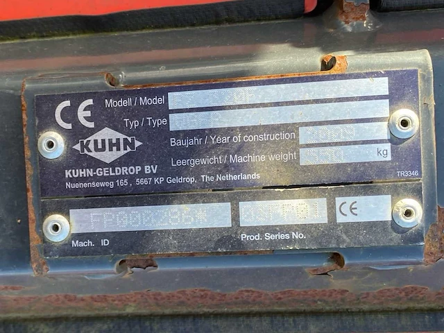 2009 kuhn pz 320 f voormaaier - afbeelding 4 van  12