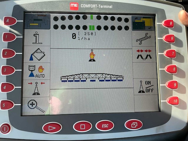 2009 lemken albatros 40/33 veldspuit - afbeelding 23 van  28