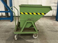 2009 lenaerts- blommaert lt0450/b3473 silo-/kiepcontainer - afbeelding 1 van  6