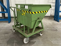 2009 lenaerts- blommaert lt0450/b3473 silo-/kiepcontainer - afbeelding 2 van  6
