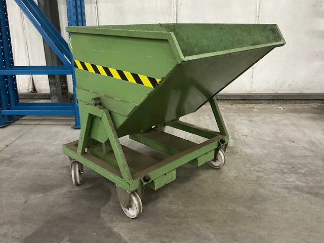 2009 lenaerts- blommaert lt0450/b3473 silo-/kiepcontainer - afbeelding 3 van  6