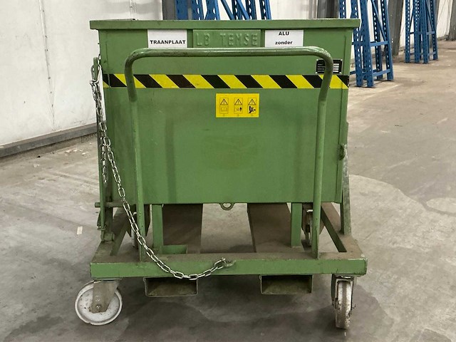 2009 lenaerts- blommaert lt0450/b3473 silo-/kiepcontainer - afbeelding 4 van  6