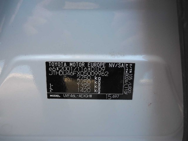 2009 lexus ls600hl personenauto - afbeelding 47 van  61