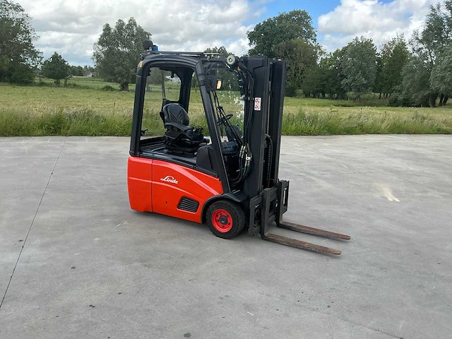 2009 linde e16c vorkheftruck met 2020 accu - afbeelding 44 van  116