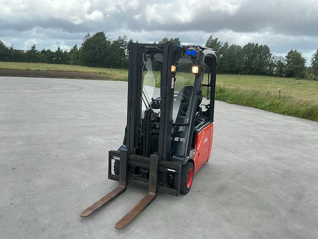 2009 linde e16c vorkheftruck met 2020 accu - afbeelding 72 van  116
