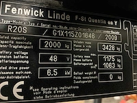 2009 linde r20s reach truck - afbeelding 2 van  89