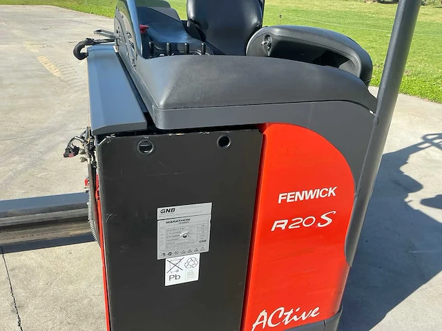 2009 linde r20s reach truck - afbeelding 20 van  89