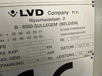 2009 lvd easy-form ppeb 220/40 cnc-kantbank - afbeelding 22 van  29