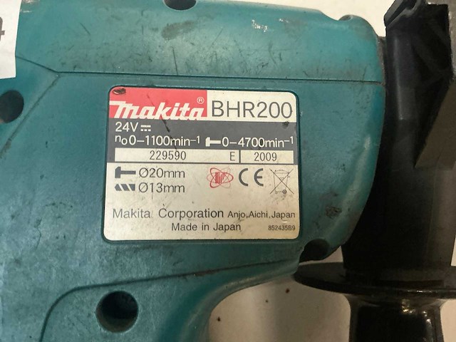 2009 makita bhr200 boormachine - afbeelding 5 van  8