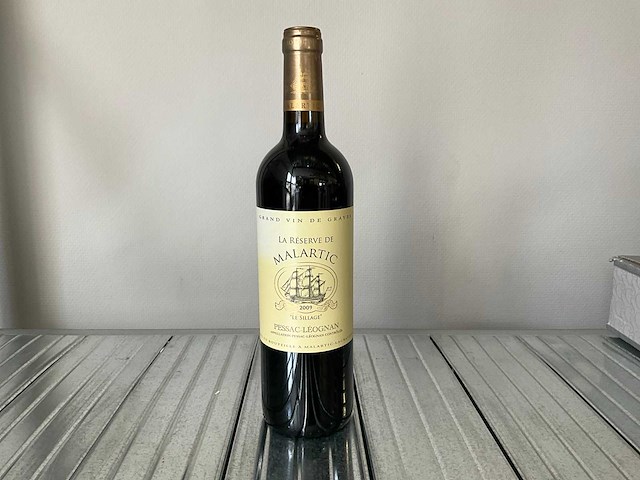 2009 malartic-lagraviere le sillage rode wijn (10x) - afbeelding 3 van  4