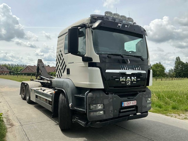 2009 man tgs vrachtwagen met containersysteem - afbeelding 12 van  53