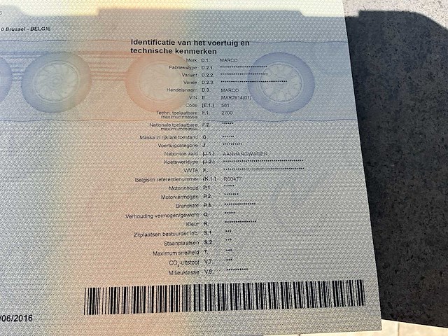 2009 marco av27ta aanhangwagen - afbeelding 7 van  18