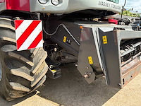 2009 massey ferguson centora 7280 al combine harvester met 25 ft snijstang, trolley en koolzaadapparatuur - afbeelding 2 van  30