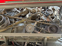 2009 massey ferguson centora 7280 al combine harvester met 25 ft snijstang, trolley en koolzaadapparatuur - afbeelding 10 van  66