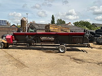 2009 massey ferguson centora 7280 al combine harvester met 25 ft snijstang, trolley en koolzaadapparatuur - afbeelding 47 van  66