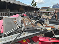 2009 massey ferguson centora 7280 al combine harvester met 25 ft snijstang, trolley en koolzaadapparatuur - afbeelding 57 van  66