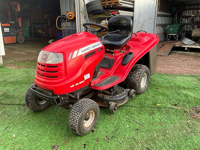 2009 massey ferguson mf36 -15rd zitmaaier - afbeelding 1 van  15