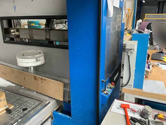2009 mécanuméric cnc-portaalfrees cnc freesmachine - afbeelding 10 van  52