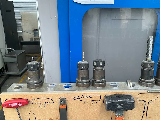 2009 mécanuméric cnc-portaalfrees cnc freesmachine - afbeelding 16 van  52