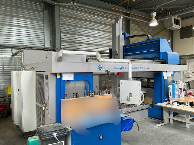 2009 mécanuméric cnc-portaalfrees cnc freesmachine - afbeelding 1 van  30