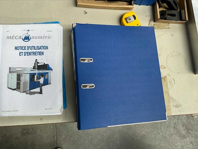 2009 mécanuméric cnc-portaalfrees cnc freesmachine - afbeelding 19 van  30