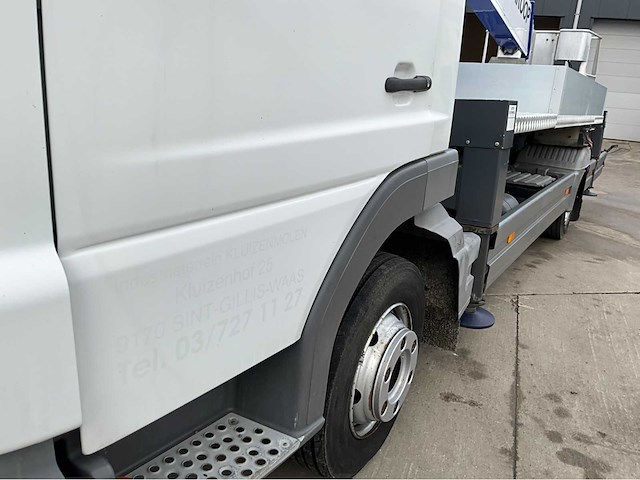 2009 mercedes-benz atego 816 + edda tl2750 hoogtewerker (27,5m) - afbeelding 9 van  53
