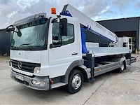 2009 mercedes-benz atego 816 + edda tl2750 hoogtewerker (27,5m) - afbeelding 1 van  53
