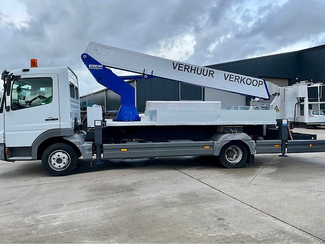 2009 mercedes-benz atego 816 + edda tl2750 hoogtewerker (27,5m) - afbeelding 12 van  53