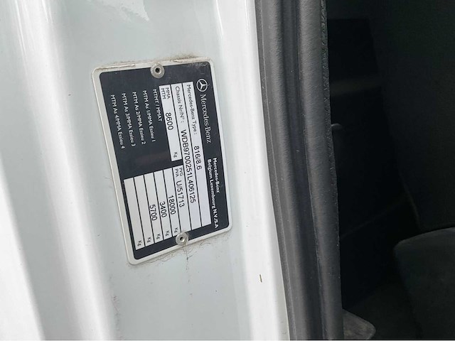 2009 mercedes-benz atego 816 + edda tl2750 hoogtewerker (27,5m) - afbeelding 41 van  53